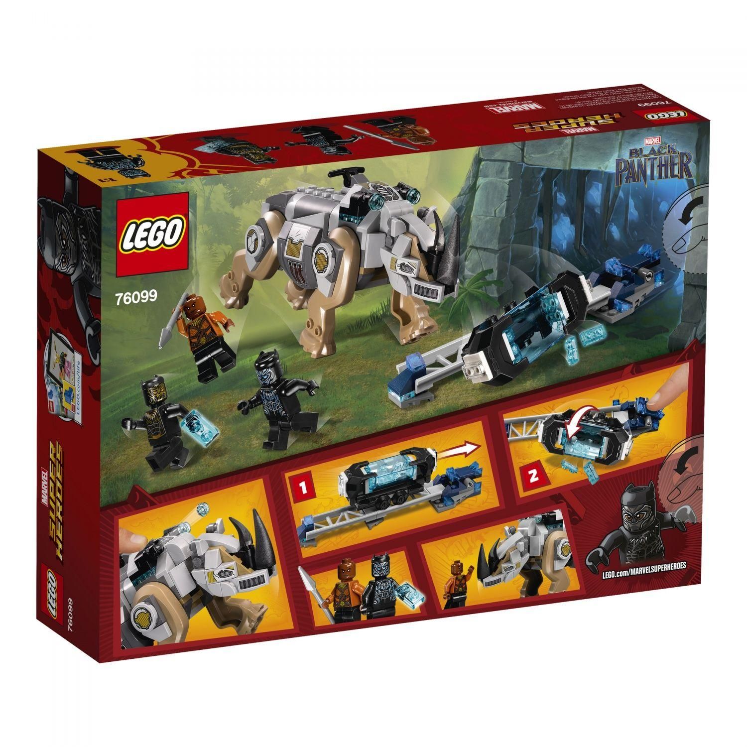 Lego 76099 - Black Panther Contre Killmonger : Le Combat Dans La Mine - 2