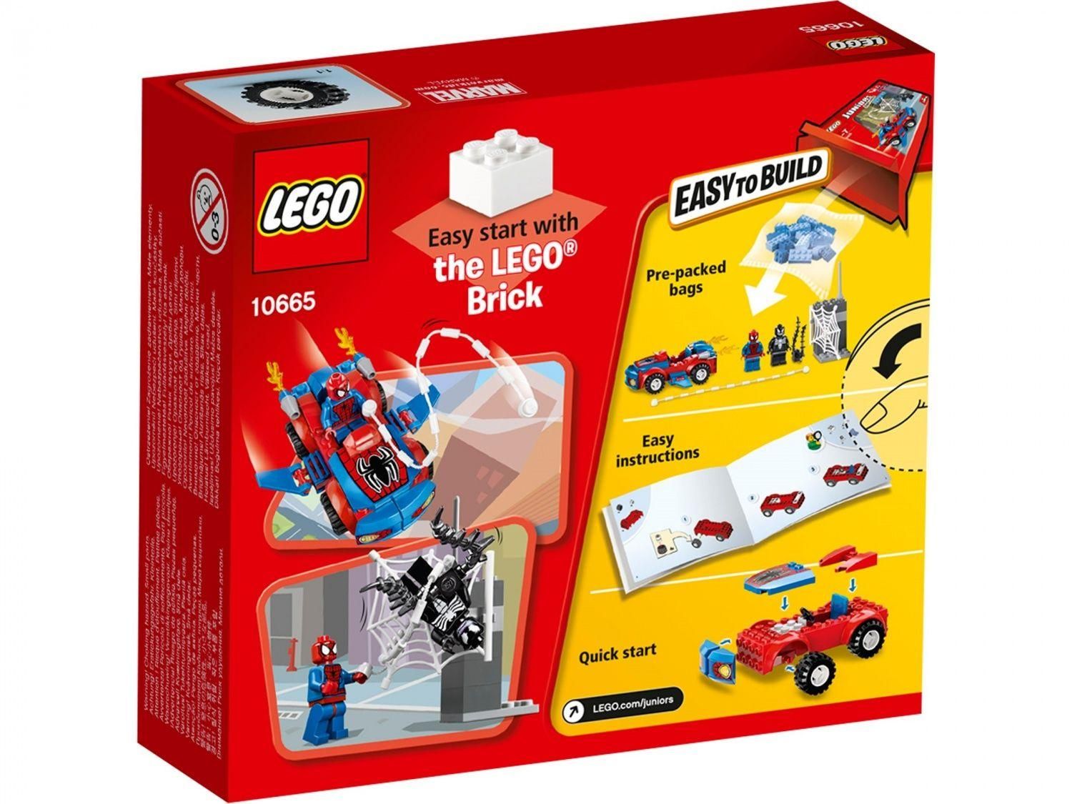 Lego Juniors - Spider-Man: Poursuite Avec La Spider-Car - 10665 - 2