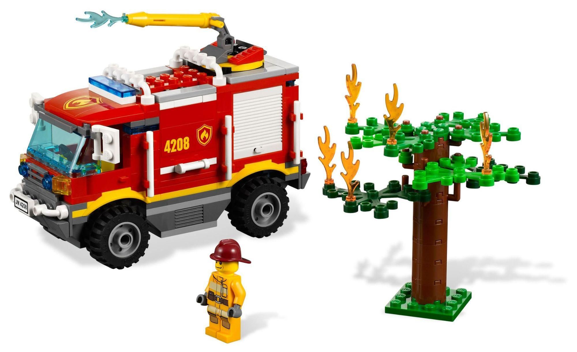 Lego City - Le Camion De Pompier Tout-Terrain - 4208 - 2