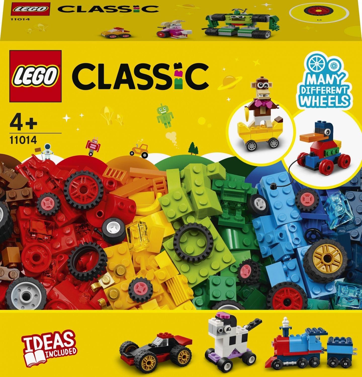 Lego Classic - Briques Et Roues - 11014 - 2