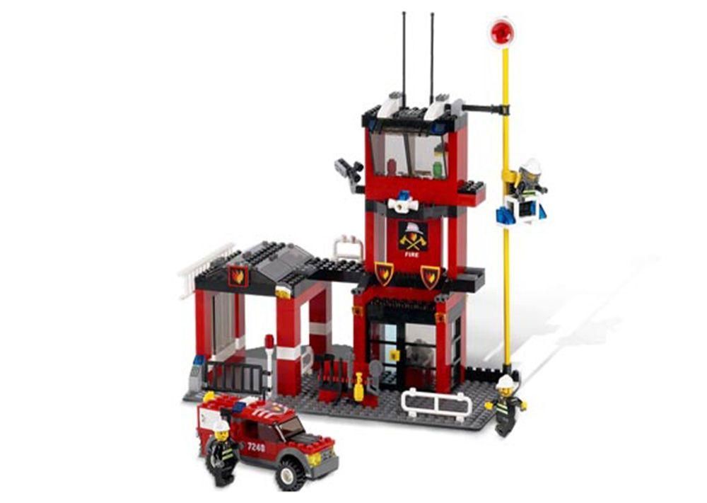 Lego City - La Caserne Des Pompiers - 7240 - 2