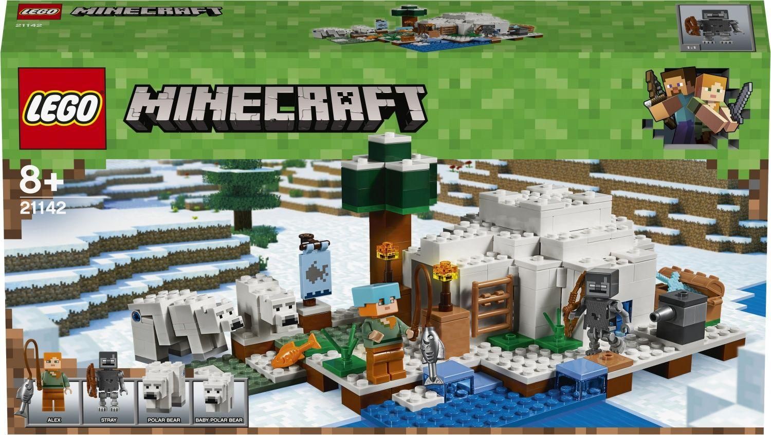 LEGO Minecraft L'igloo 21142 lego Rakuten
