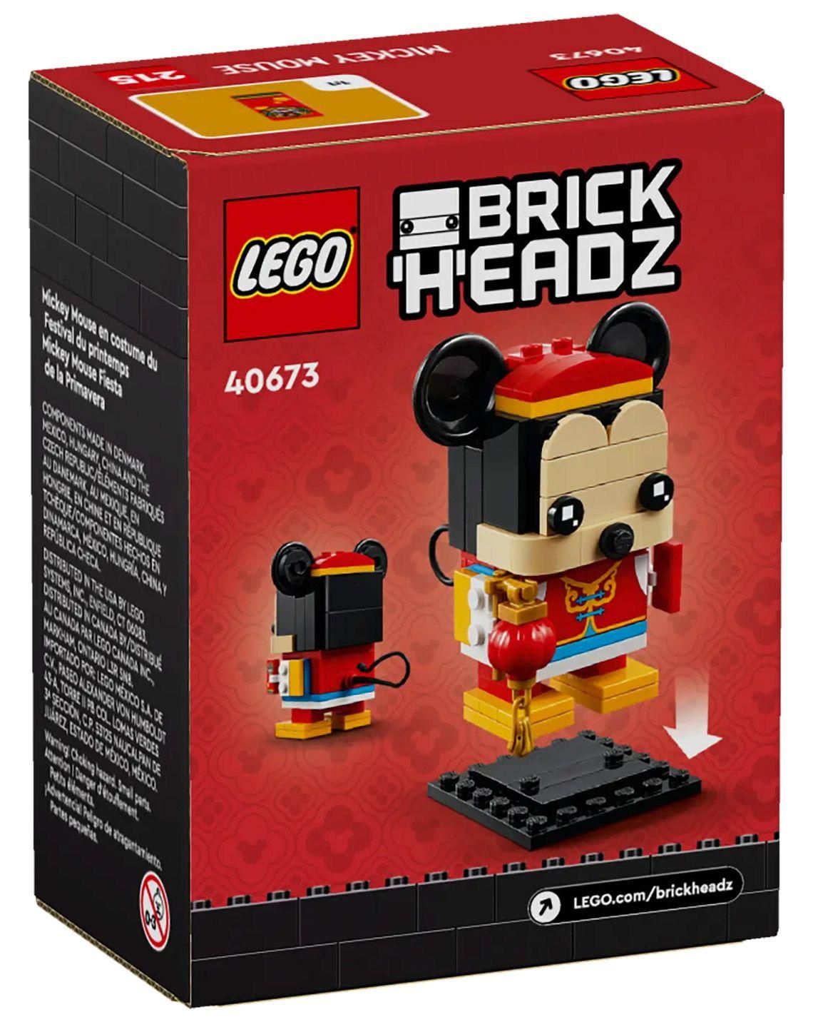 Lego Brickheadz - Mickey Mouse � La F�te Du Printemps - 40673 - 2