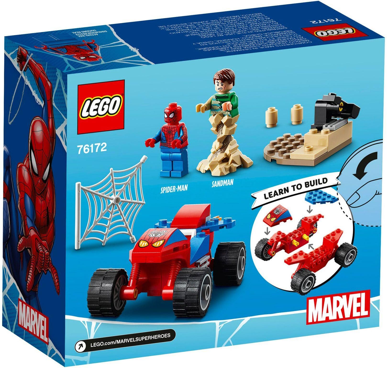 Lego Marvel - Le Combat De Spider-Man Et Sandman - 76172 - 2