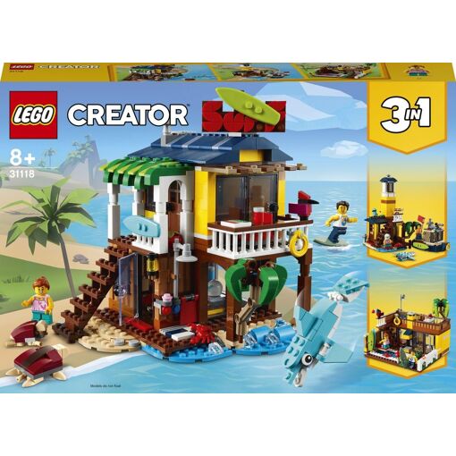 Lego Creator - La Maison Sur La Plage Du Surfeur - 31118 - 2