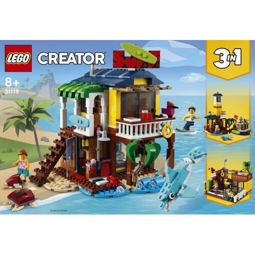Lego Creator - La Maison Sur La Plage Du Surfeur - 31118 - 3