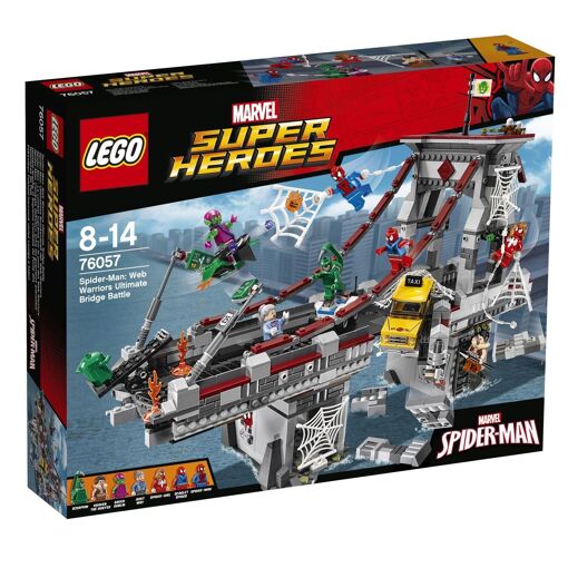 Lego 76057 - Spider-Man : Le Combat Supr�me Sur Le Pont Des Web Warriors