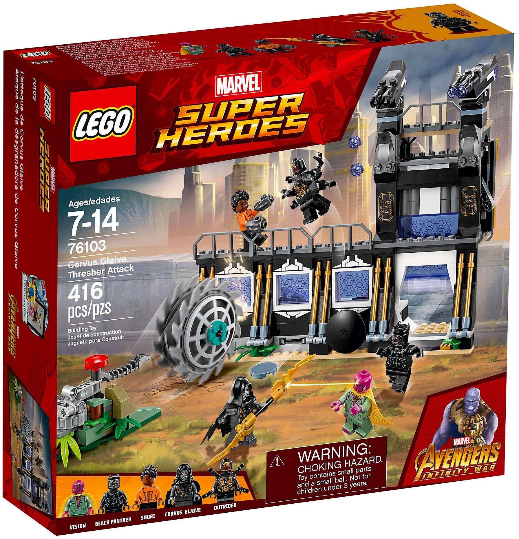 Lego 76103 - Lattaque De Corvus Glaive - 5