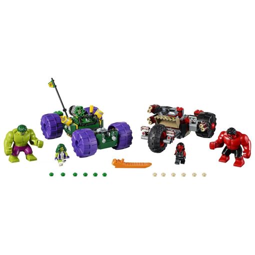 Lego 76078 - Hulk Contre Hulk Rouge - 2