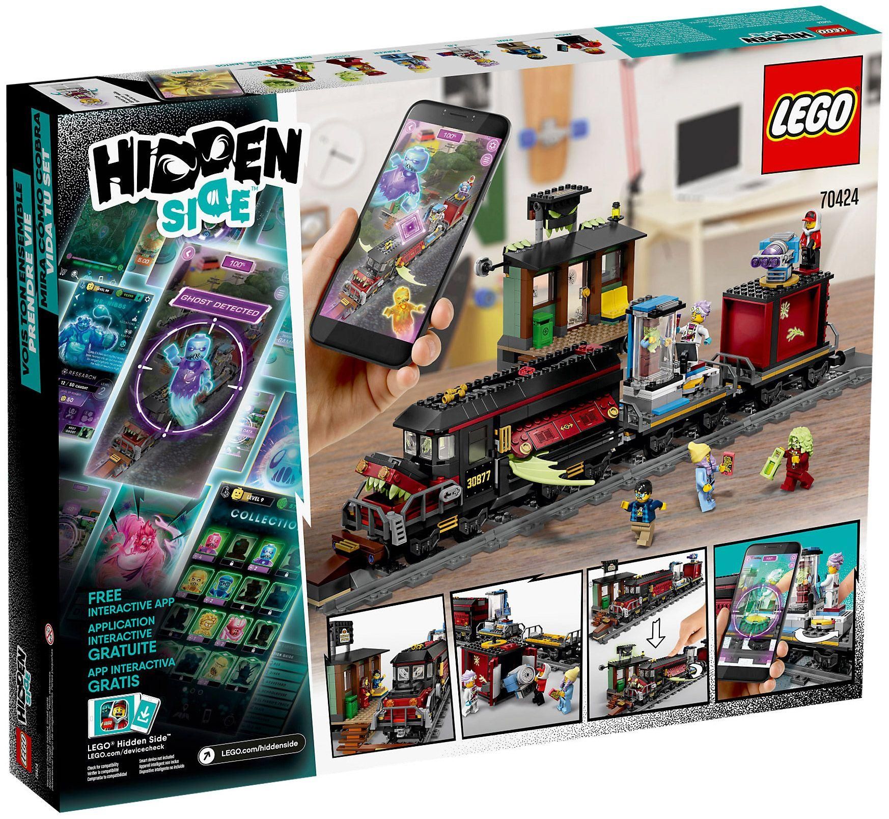 Lego Hidden Side - Le Train-Fant�me - 70424 - 2