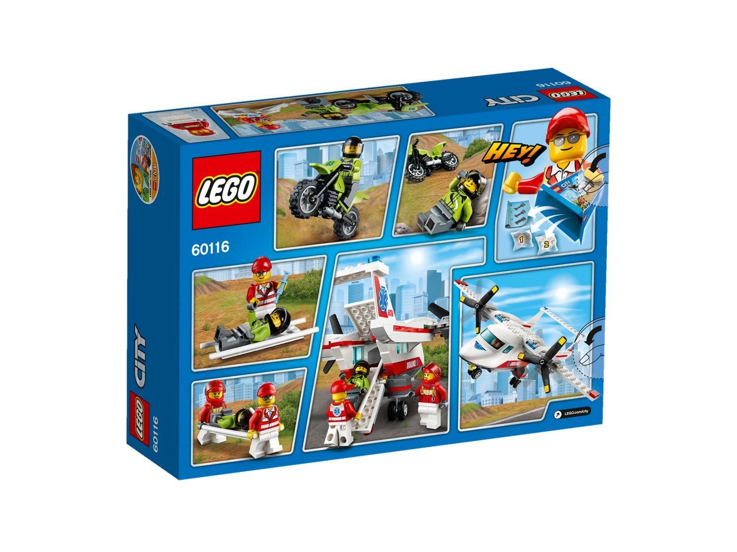 Lego City - L'avion De Secours - 60116 - 2
