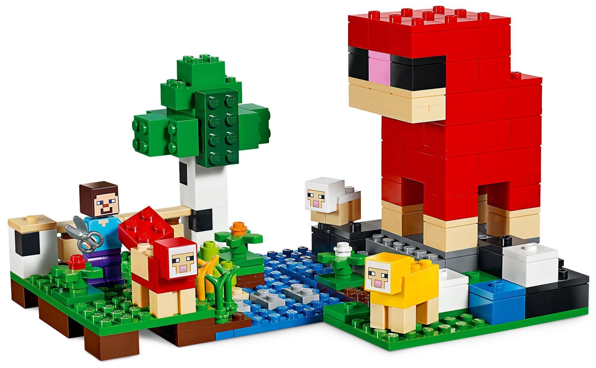 Lego Minecraft - La Ferme � Laine - 21153 - 4