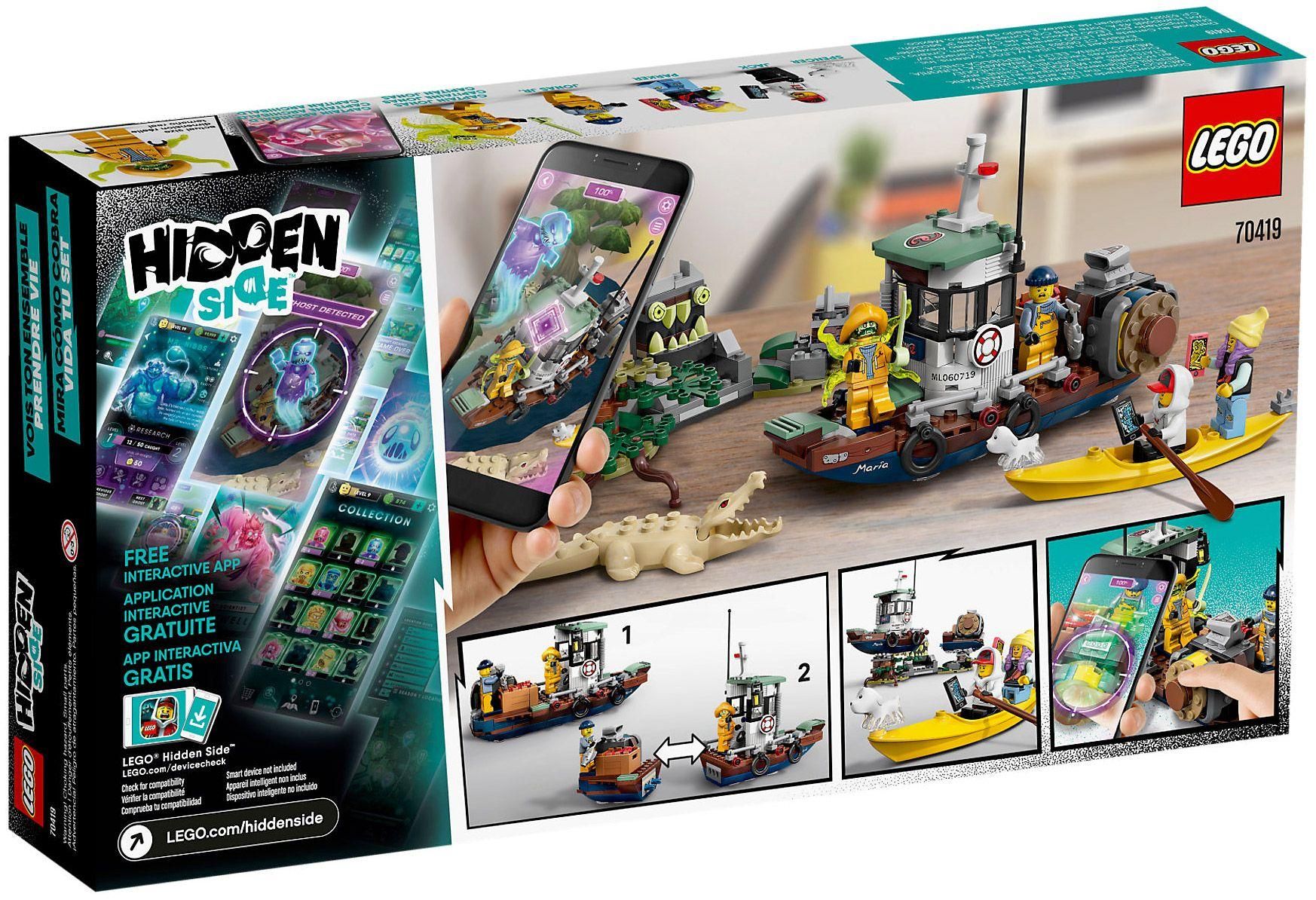 Lego Hidden Side - Le Bateau Hant� - 70419 - 2