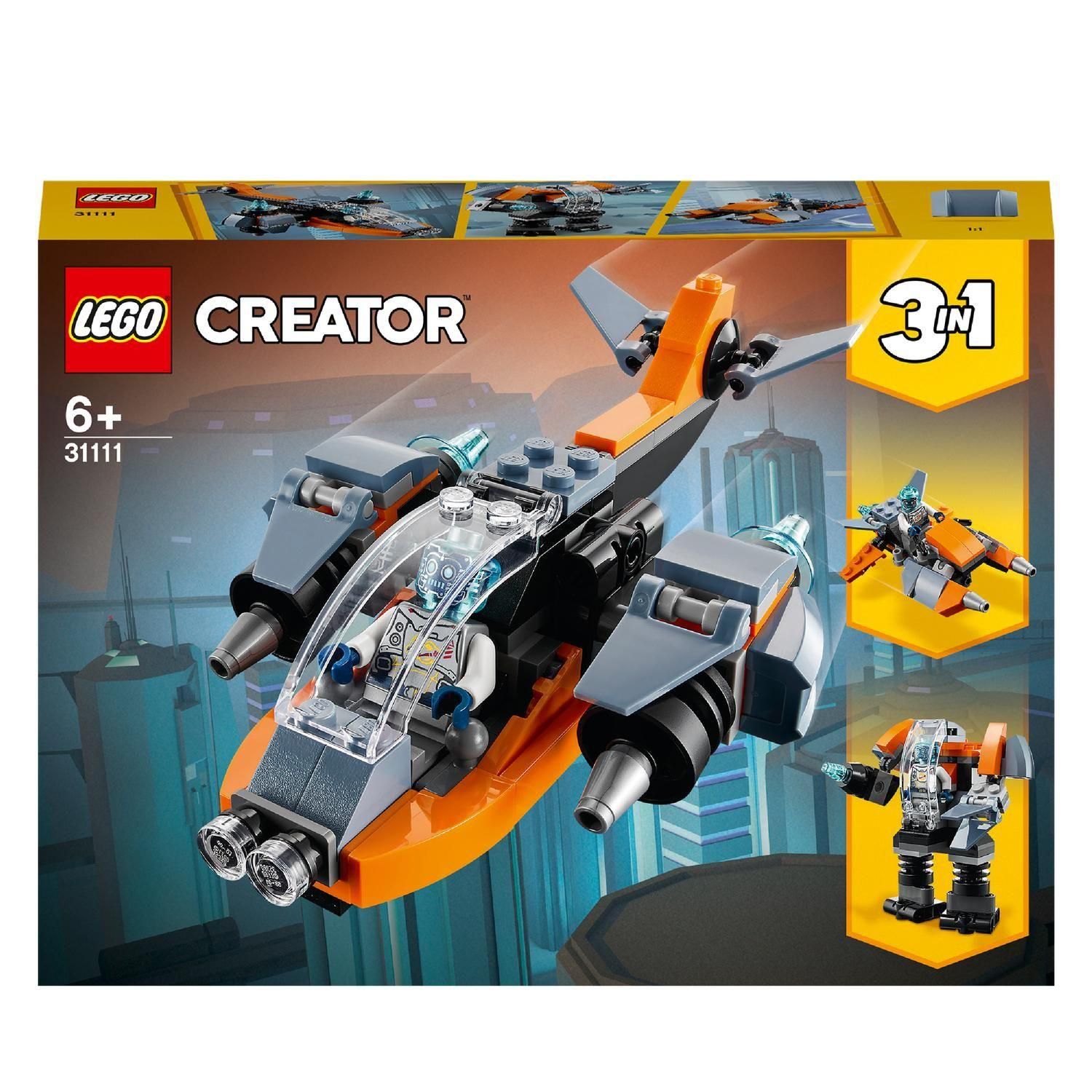 Lego Creator - Le Cyber Drone - 31111