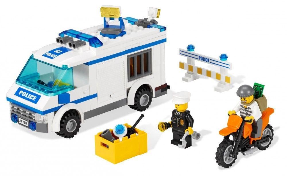 Lego City - Le Transport Du Prisonnier - 7286 - 2