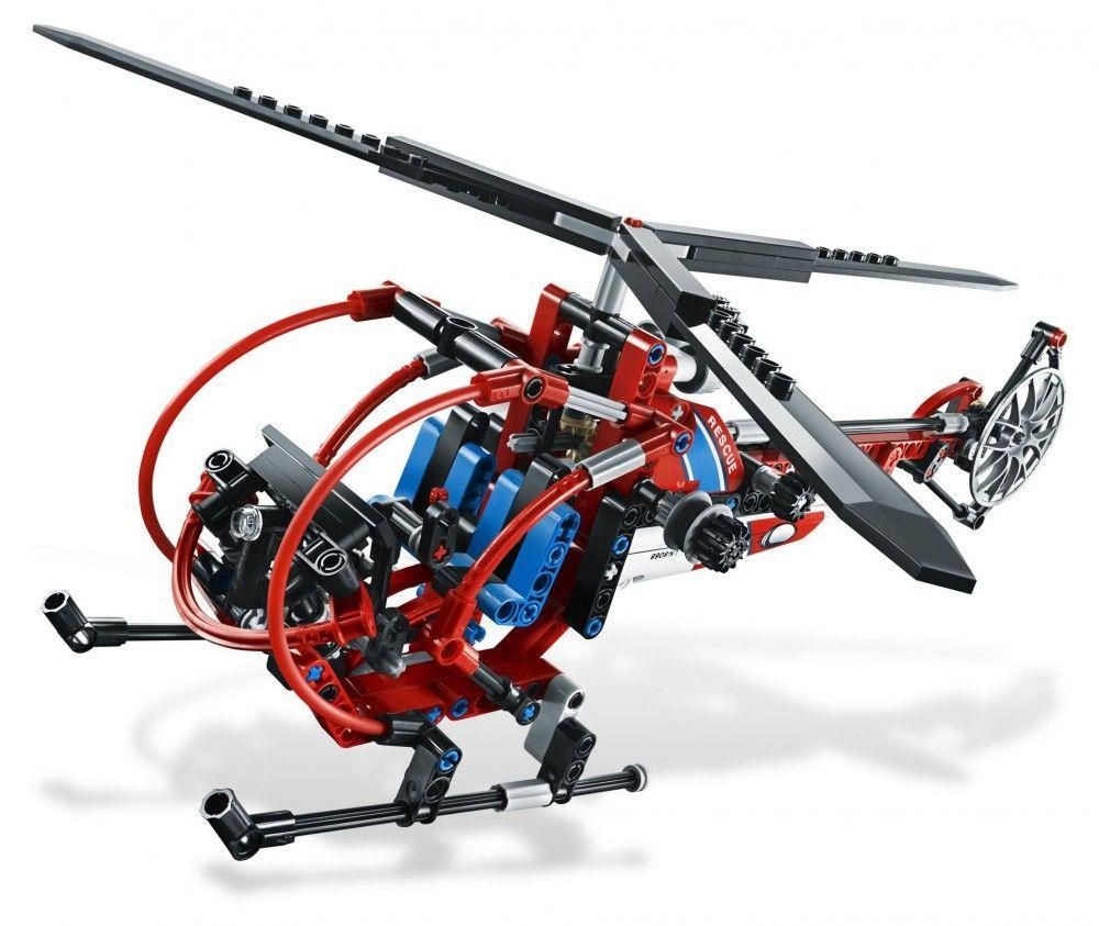 Lego Technic - L'h�licopt�re De Secours - 8068 - 4