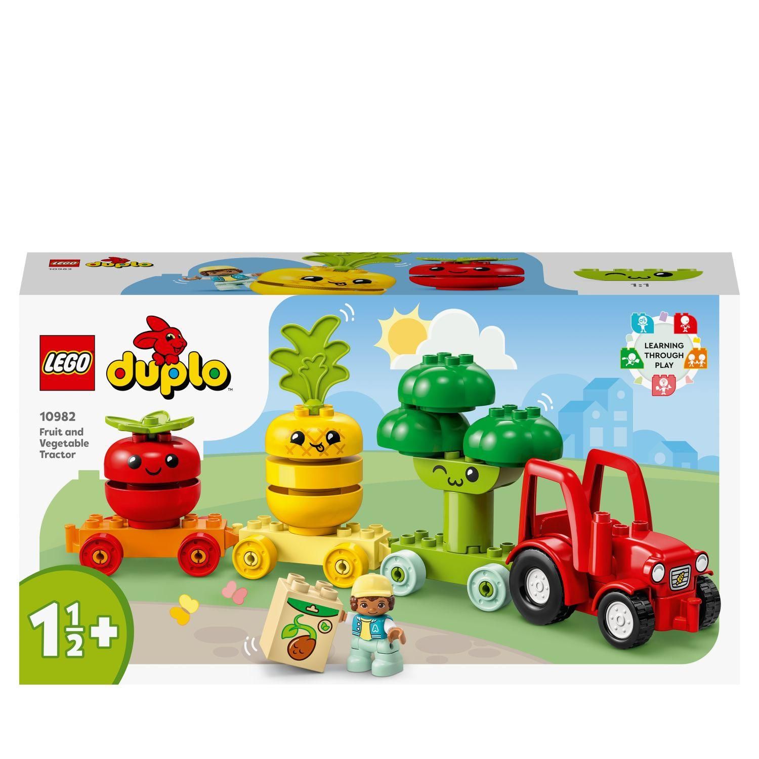 Lego Duplo - Le Tracteur Des Fruits Et Lgumes - 10982