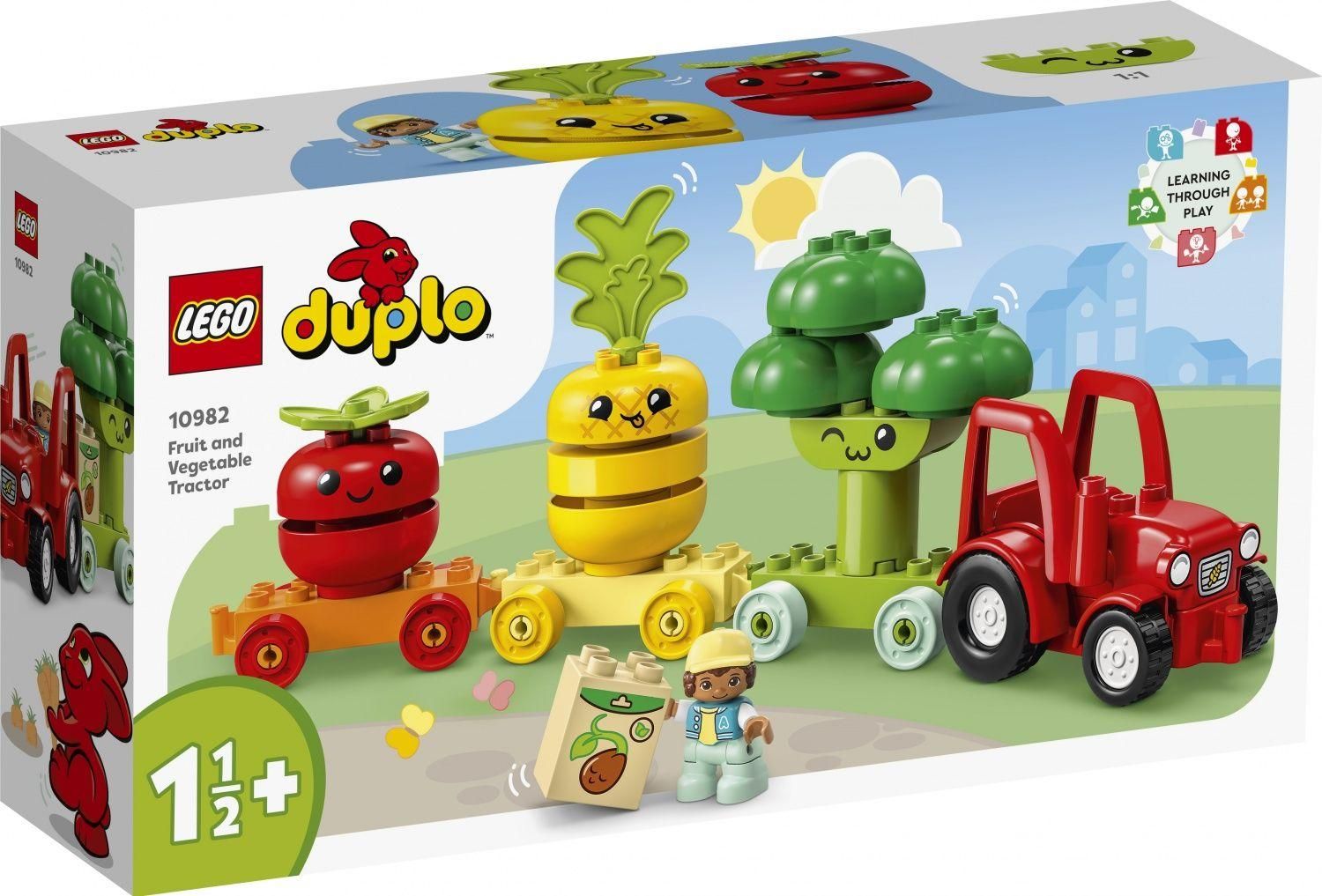 Lego Duplo - Le Tracteur Des Fruits Et Lgumes - 10982 - 2