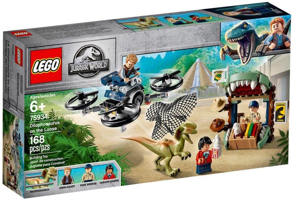 Lego Jurassic World - Dilophosaure En Libert� - 75934