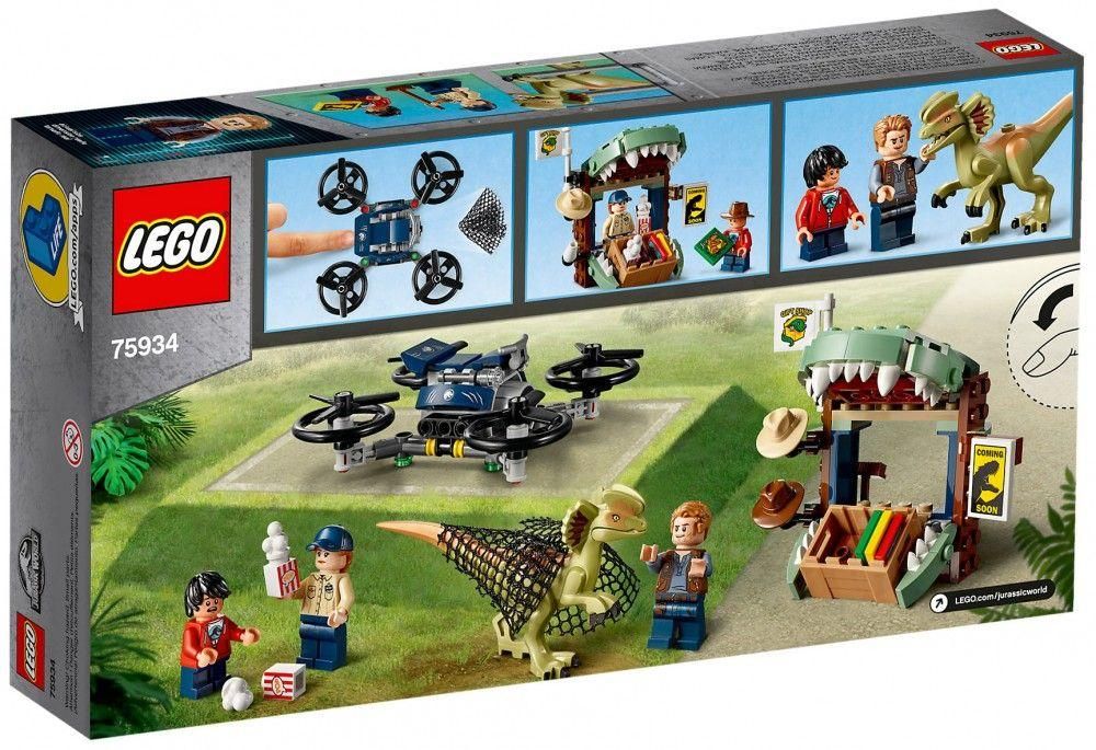 Lego Jurassic World - Dilophosaure En Libert� - 75934 - 2