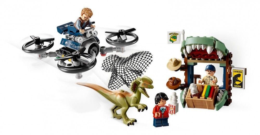 Lego Jurassic World - Dilophosaure En Libert� - 75934 - 4
