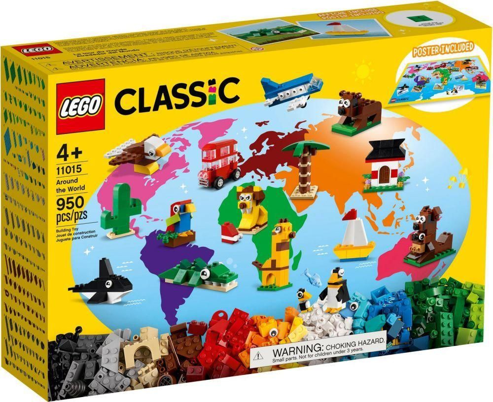 Lego Classic - Briques Cr�atives 'Autour Du Monde' - 11015