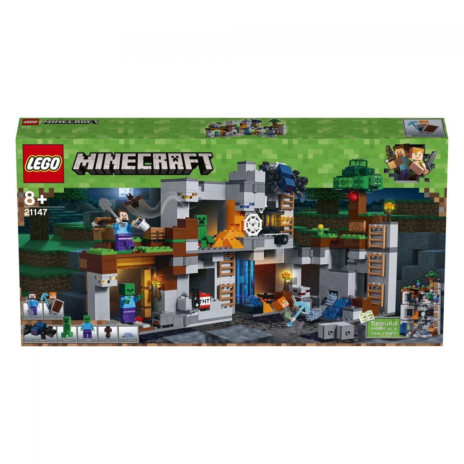 Lego Minecraft - Les Aventures Souterraines - 21147