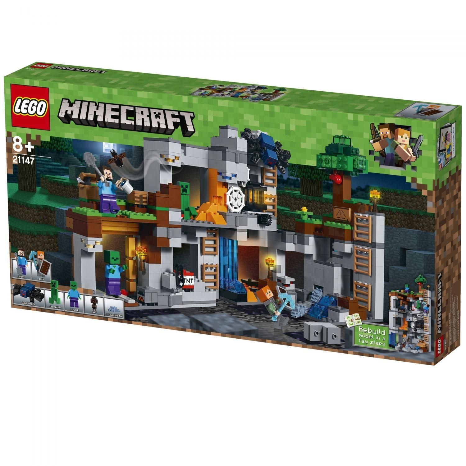 Lego Minecraft - Les Aventures Souterraines - 21147 - 3