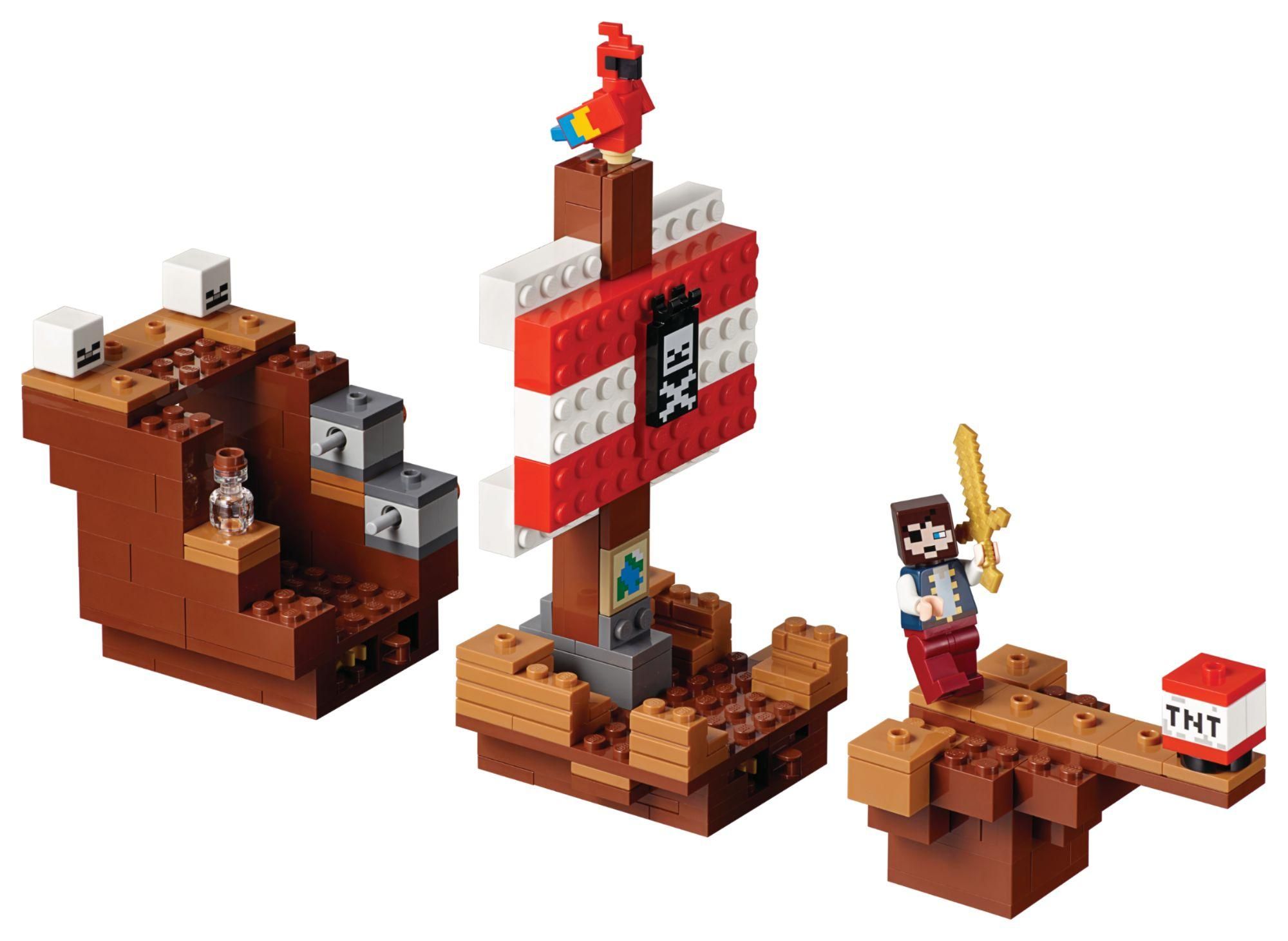 Lego Minecraft - L'aventure Du Bateau Pirate - 21152 - 6