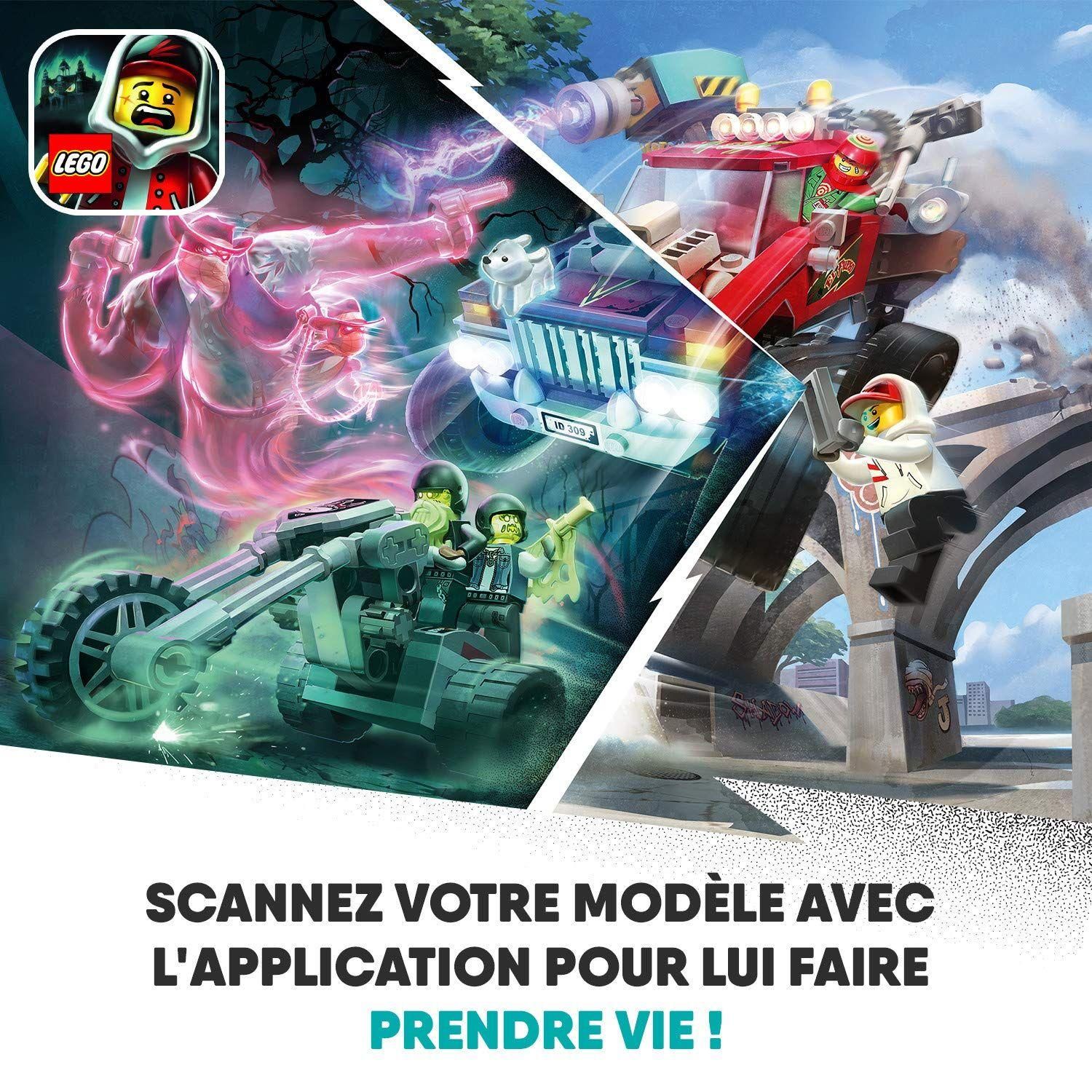 Lego Hidden Side - Le Quad Chasseur De Fant�mes - 70421 - 7