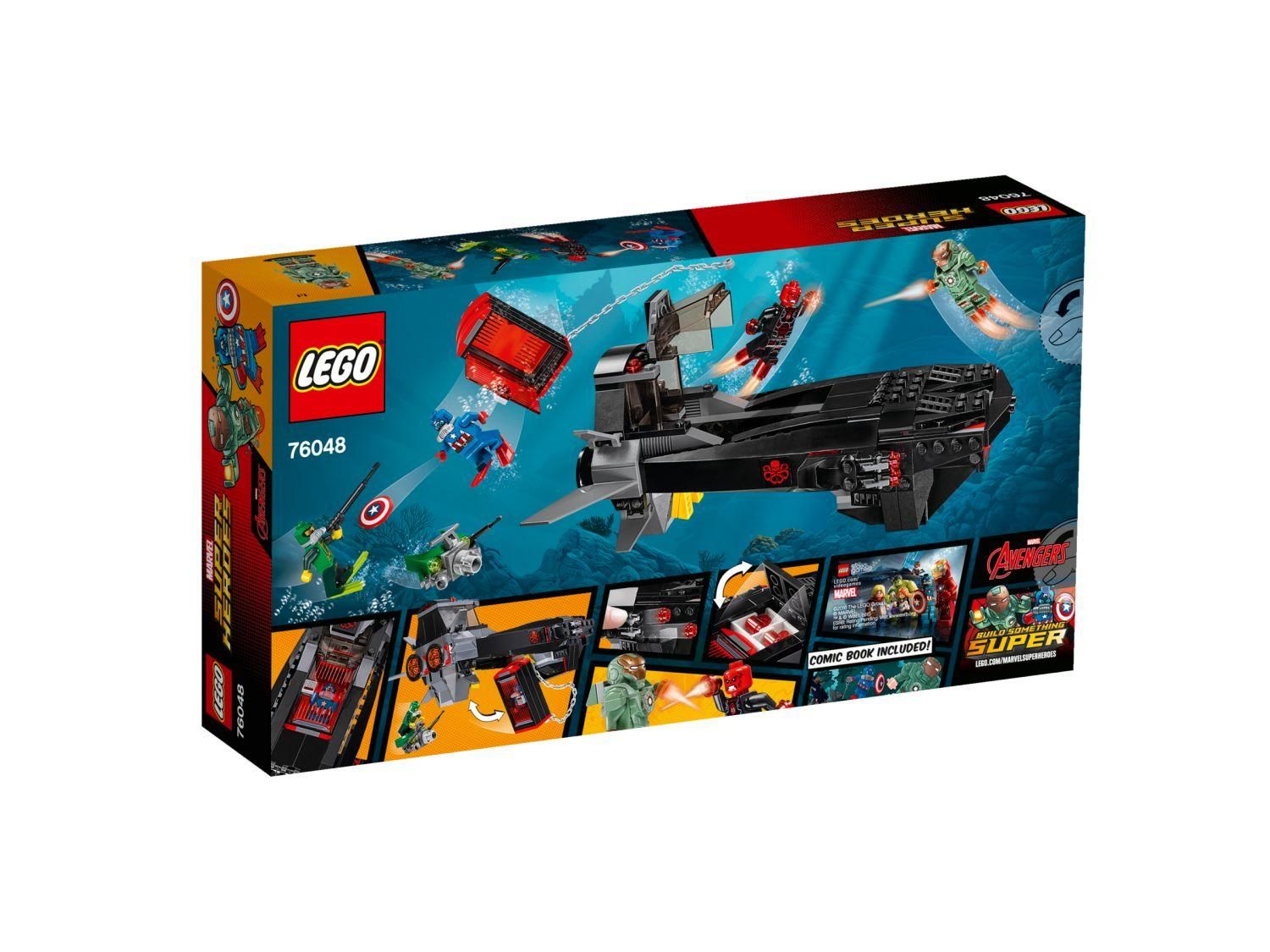 Lego 76048 - L'attaque En Sous-Marin D'iron Skull - 2