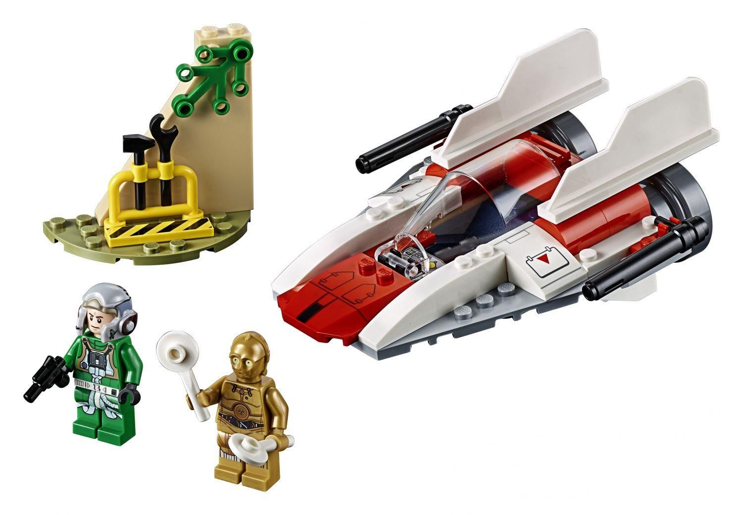 Lego Star Wars - Chasseur Stellaire Rebelle A-Wing - 75247 - 4