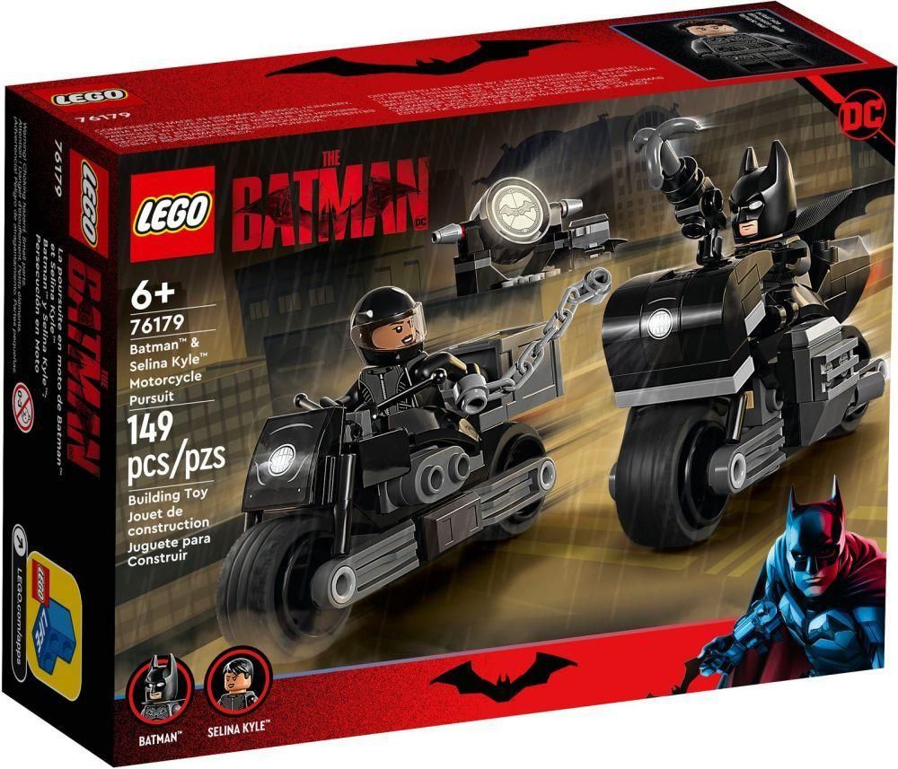 Lego Dc Comics - La Course-Poursuite En Motos De Batman Et Selina Kyle - 76...