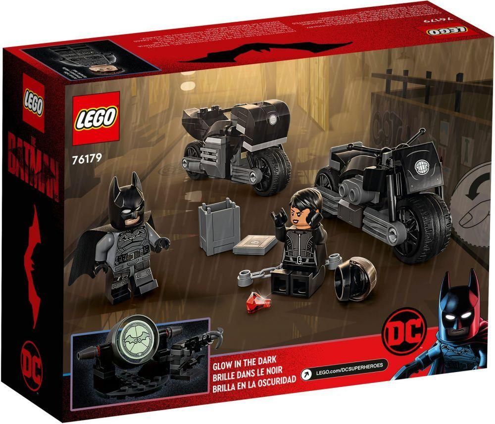 Lego Dc Comics - La Course-Poursuite En Motos De Batman Et Selina Kyle - 76... - 2