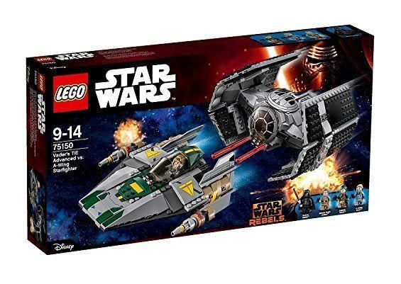 Lego Star Wars - Le Tie Advanced De Dark Vador Contre L'a-Wing Fighter - 75... - 6