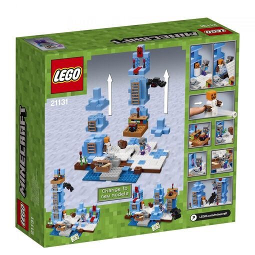 Lego Minecraft - Les Pics De Glace - 21131 - 2