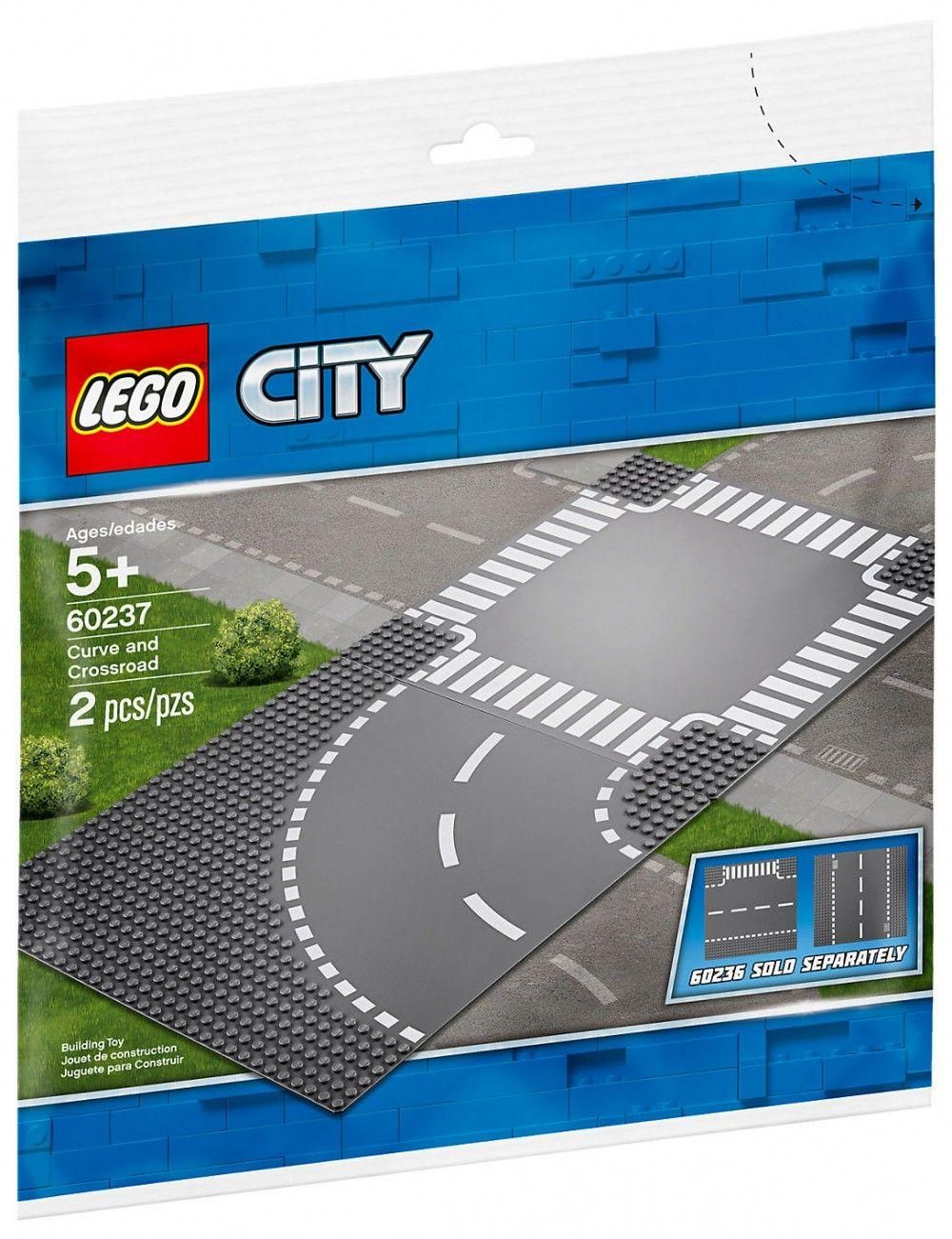 Lego City - Virage Et Carrefour - 60237