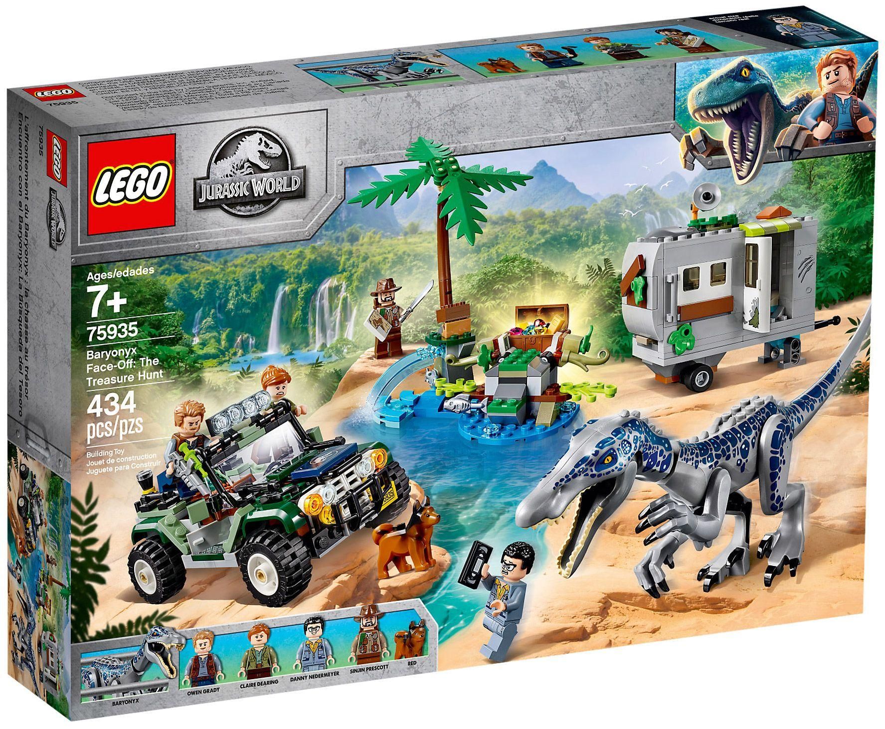Lego Jurassic World - L'affrontement Du Baryonyx : La Chasse Au Tr�sor - 75...