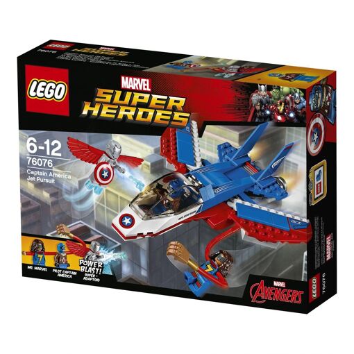Lego 76076 - La Poursuite En Avion De Captain America - 3