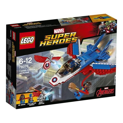 Lego 76076 - La Poursuite En Avion De Captain America - 4