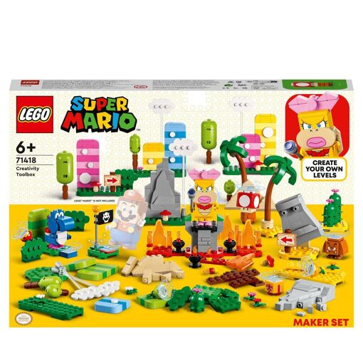 Lego Super Mario - Ensemble De Cr�ation La Bo�te � Outils Cr�ative - 71418