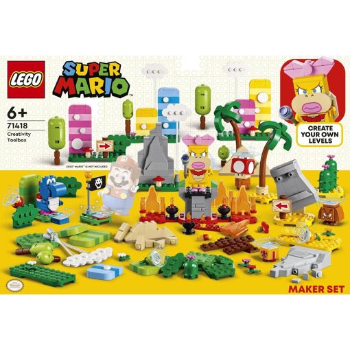 Lego Super Mario - Ensemble De Cr�ation La Bo�te � Outils Cr�ative - 71418 - 4
