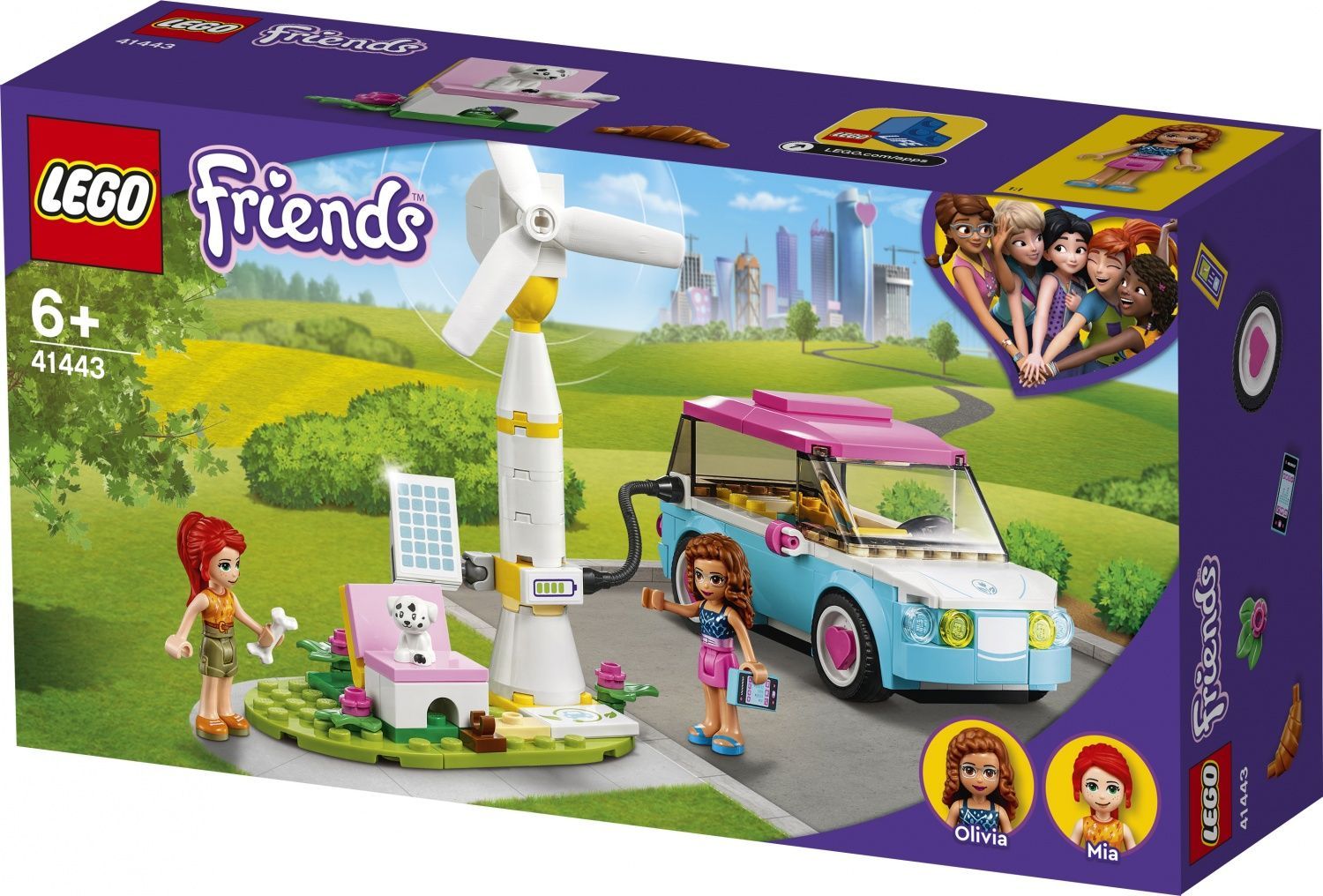 Lego Friends - La Voiture lectrique D'olivia - 41443 - 4