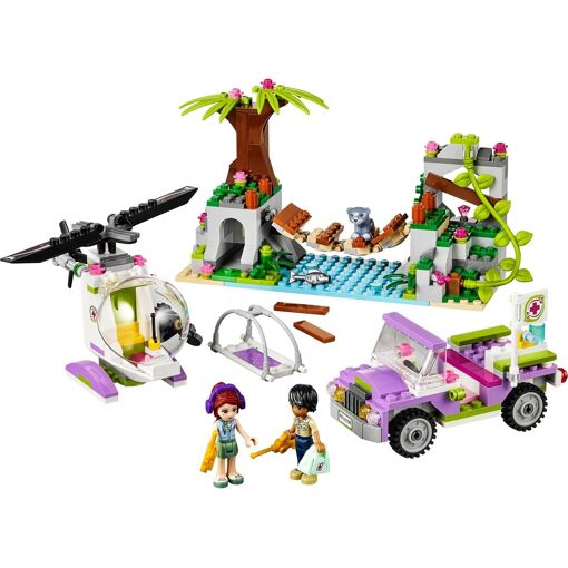 Lego Friends - Op�ration D'urgence Sur Le Pont De La Jungle - 41036 - 3