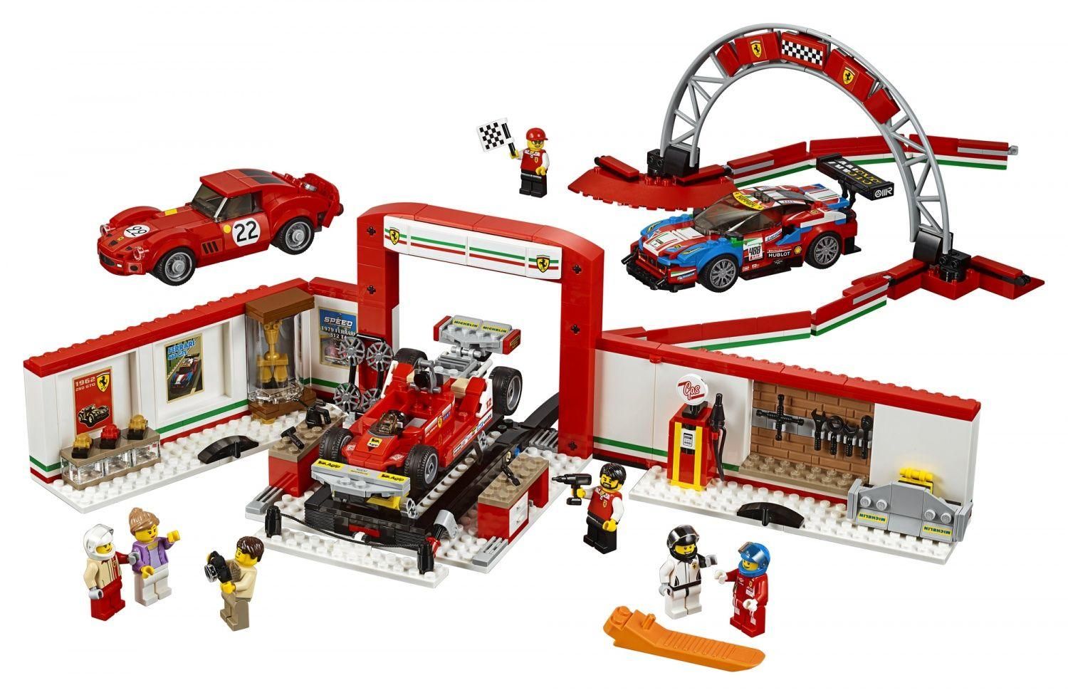 Lego Speed Champions - Le Stand Ferrari - 75889 - 3