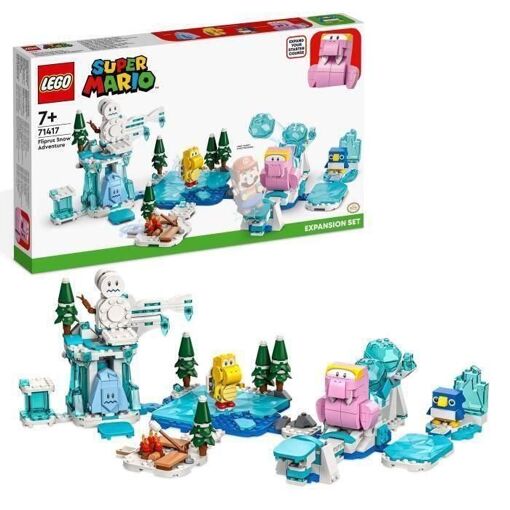 Lego Super Mario - Ensemble D'extension L'aventure Dans La Neige De Morsine... - 7