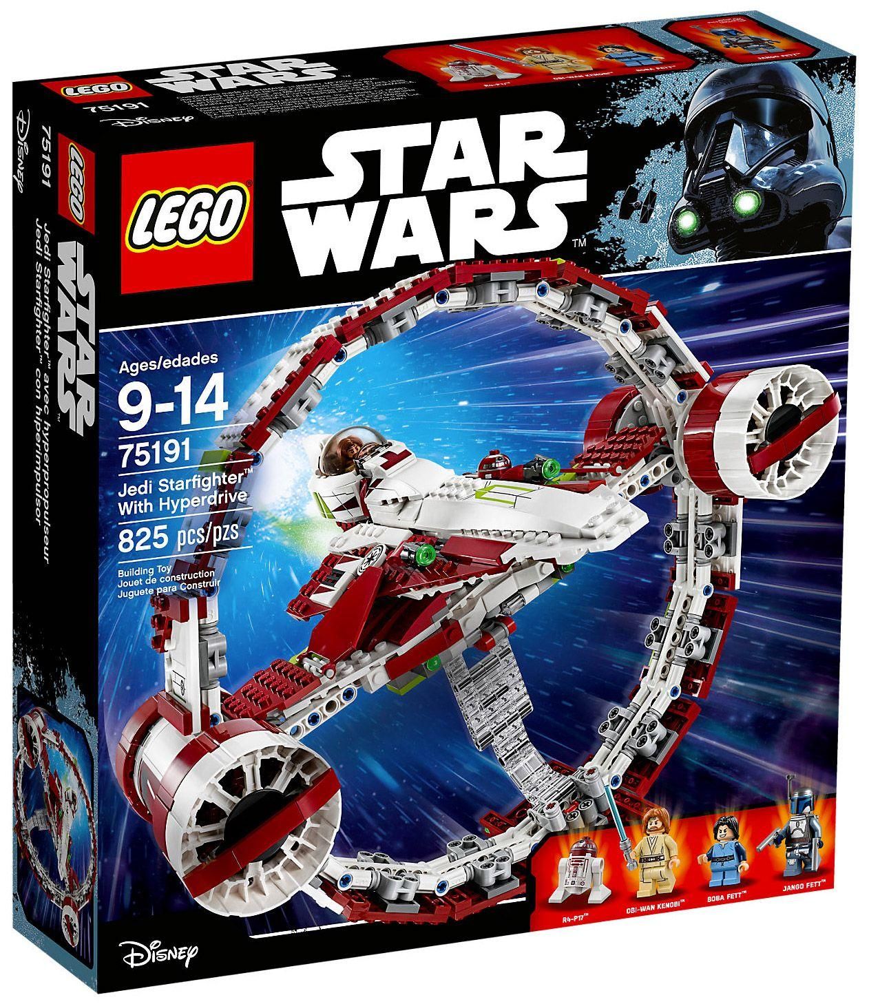 Lego Star Wars - Jedi Starfighter Avec Hyperdrive - 75191