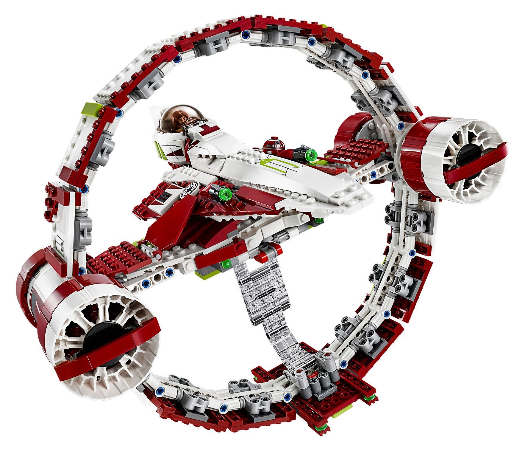 Lego Star Wars - Jedi Starfighter Avec Hyperdrive - 75191 - 3