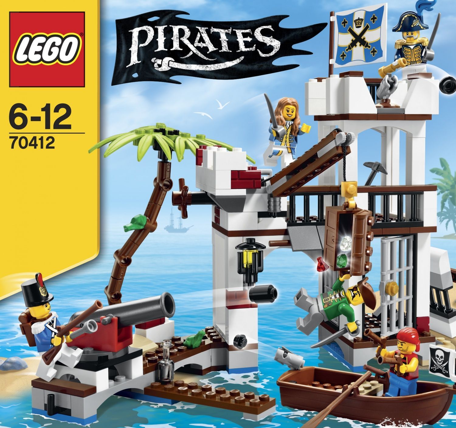 Lego Pirates - Le Fort Des Soldats - 70412 - 2