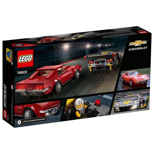 Lego Speed Champions - Chevrolet Corvette C8.R Race Car Et 1968 Chevrolet C... - 2